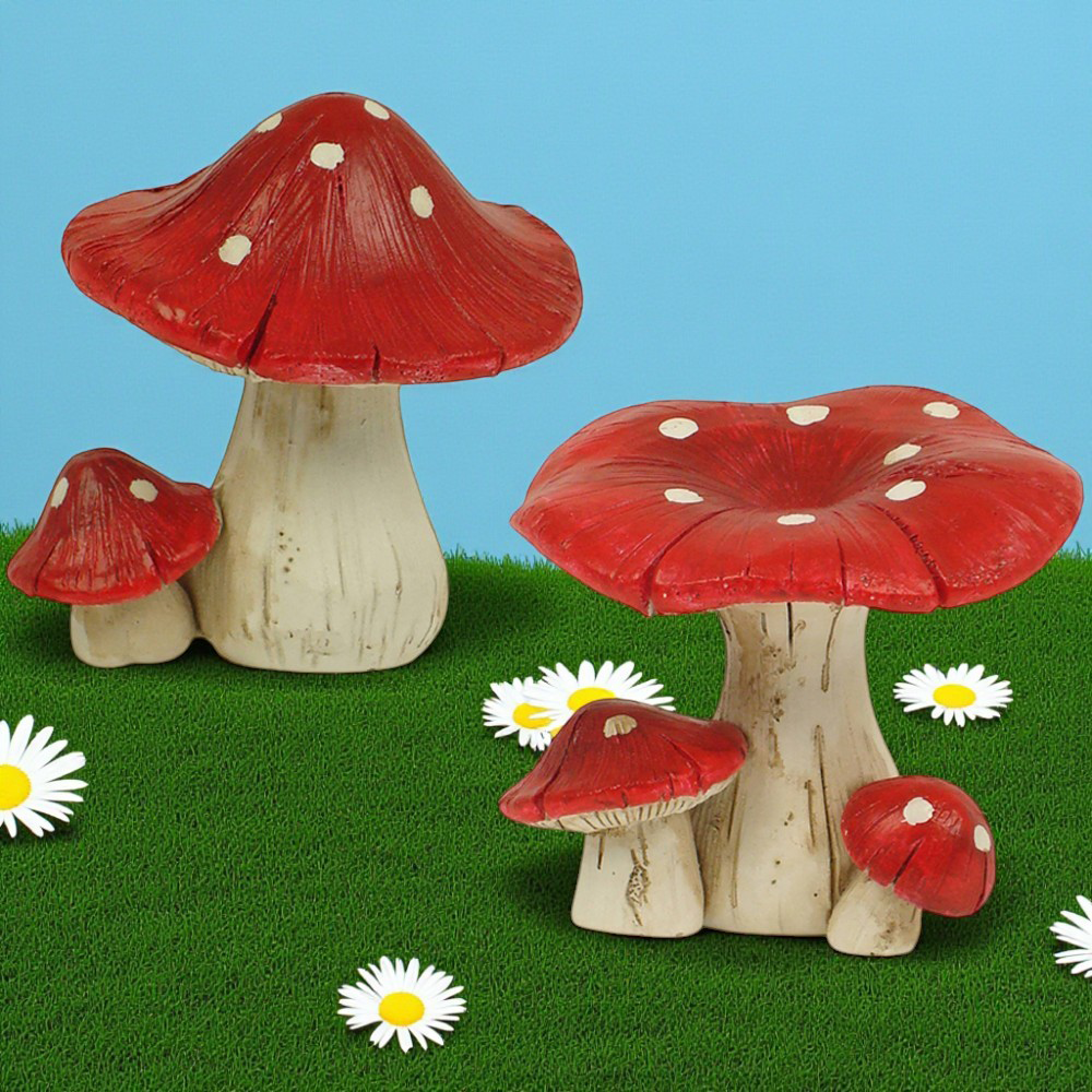 Fairy Garden Mushrooms