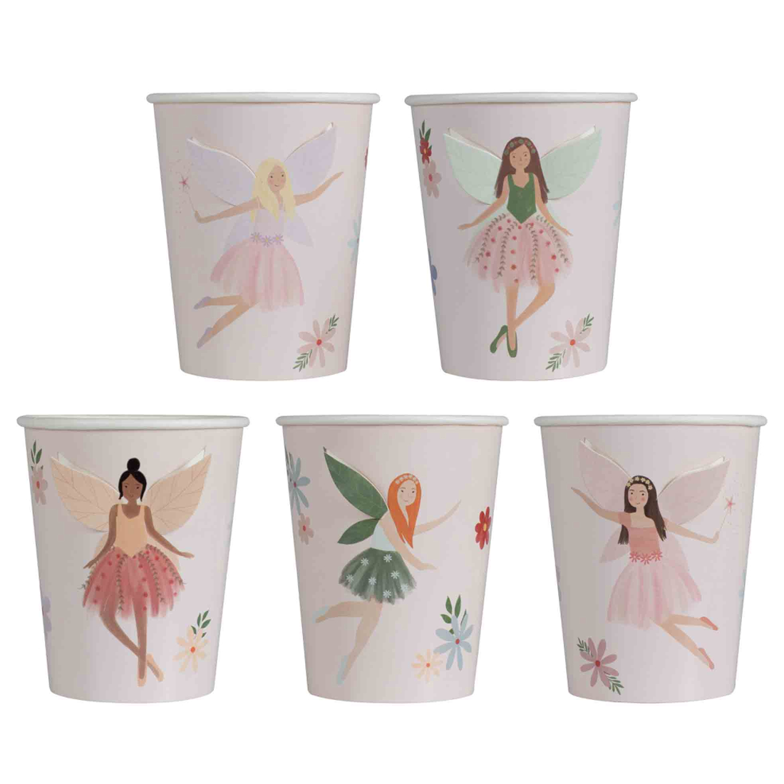 Fairy Garden Paper Cups