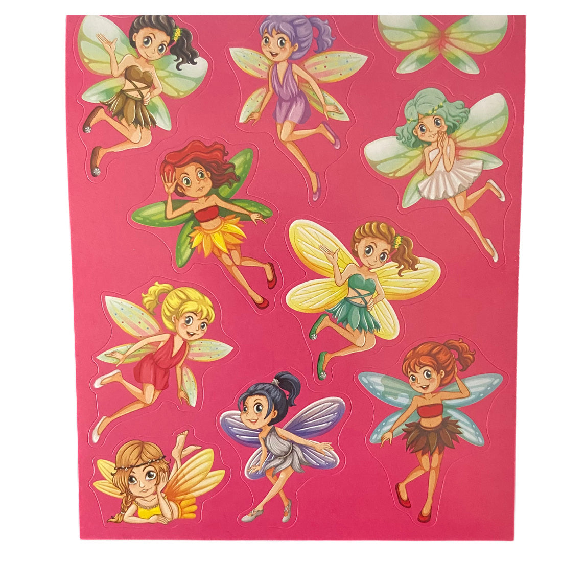 Fairy Girl Sticker Book 14 Pages