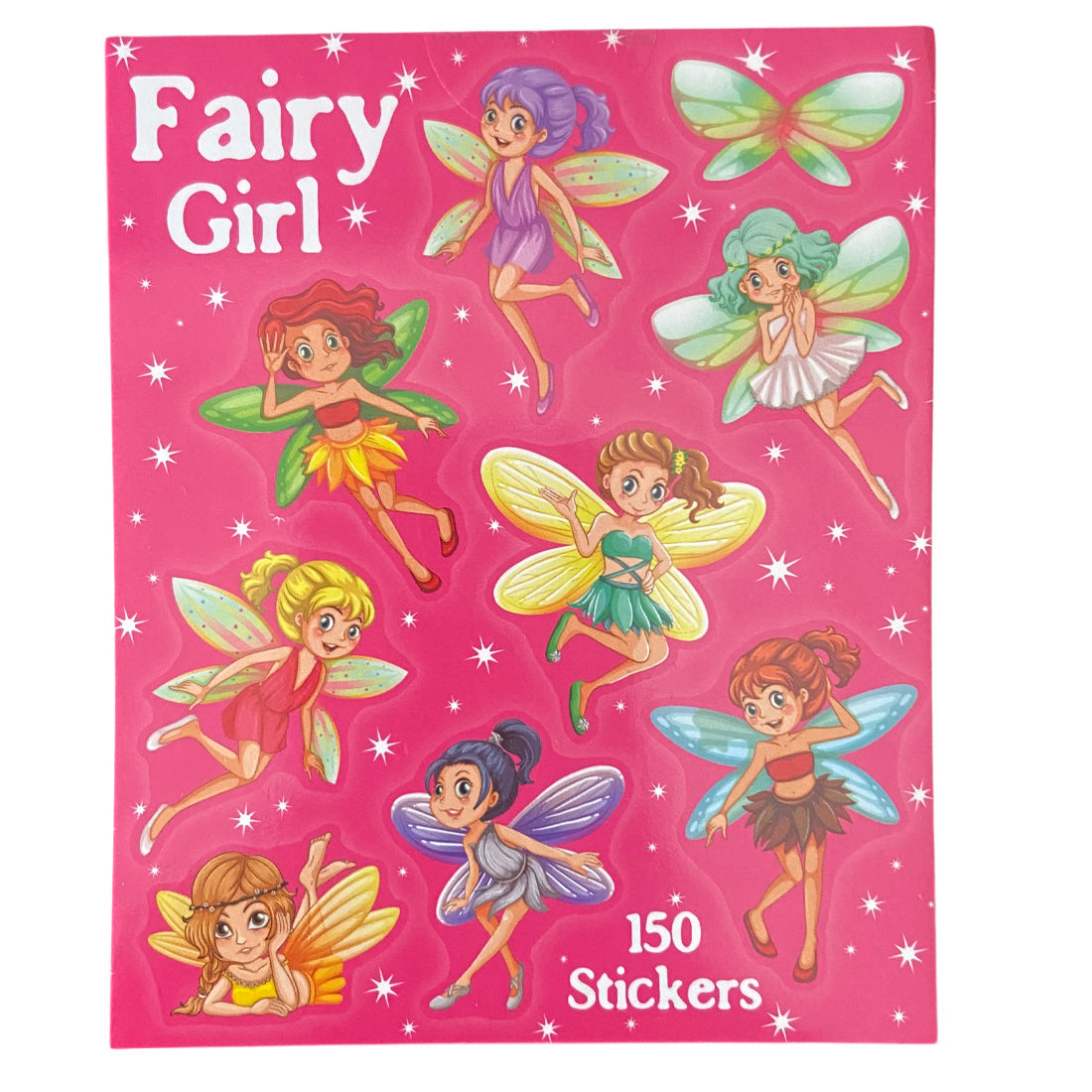 Fairy Girl Sticker Book 14 Pages