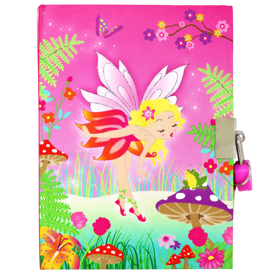 Fairy Lockable Scented Notebook Diary