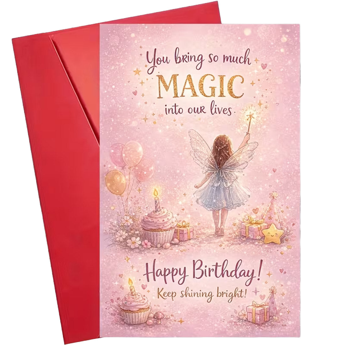 Fairy Magic Birthday Greeting Card