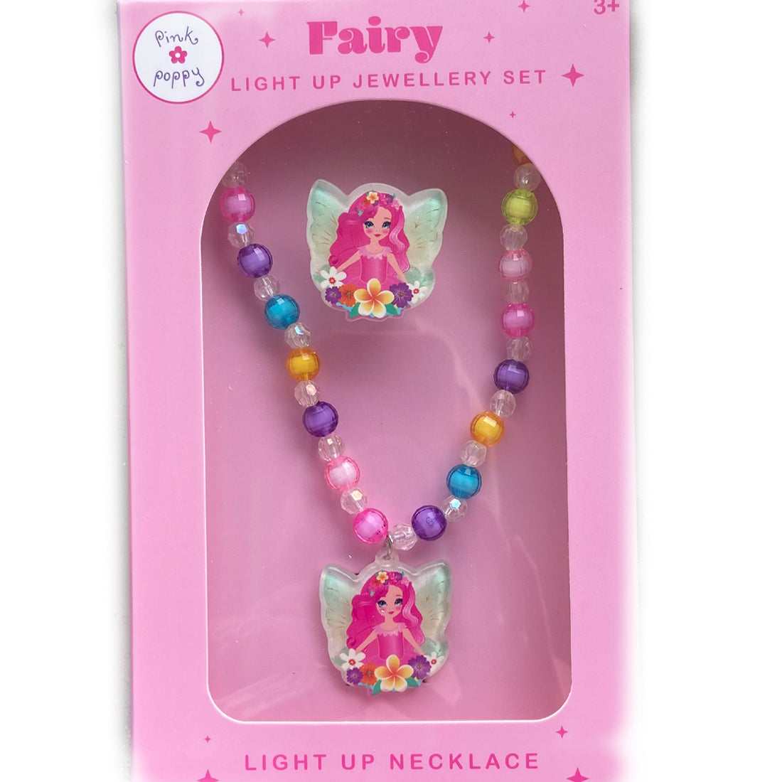 Fairy Magic Light Up Necklace & Ring Set