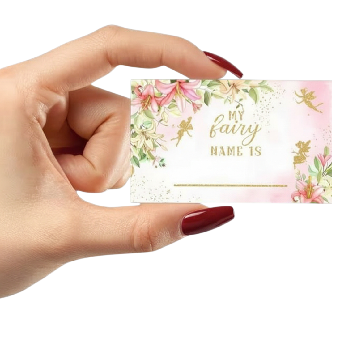 Fairy Name Party Game