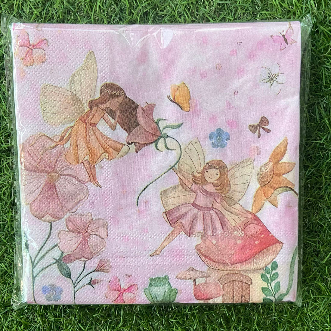 Fairy Party Paper Napkins Pk20