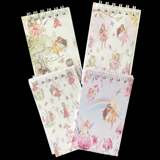 Fairy Stationery Notepad Party Favour Pack of 4