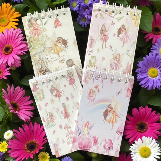 Fairy Stationery Notepad Party Favour Pack of 4