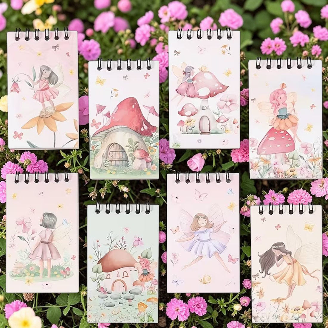 Fairy Stationery Notepad Party Favour Pack of 8