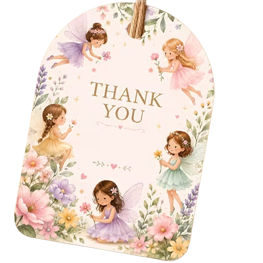 Fairy Thank You Gift Tag
