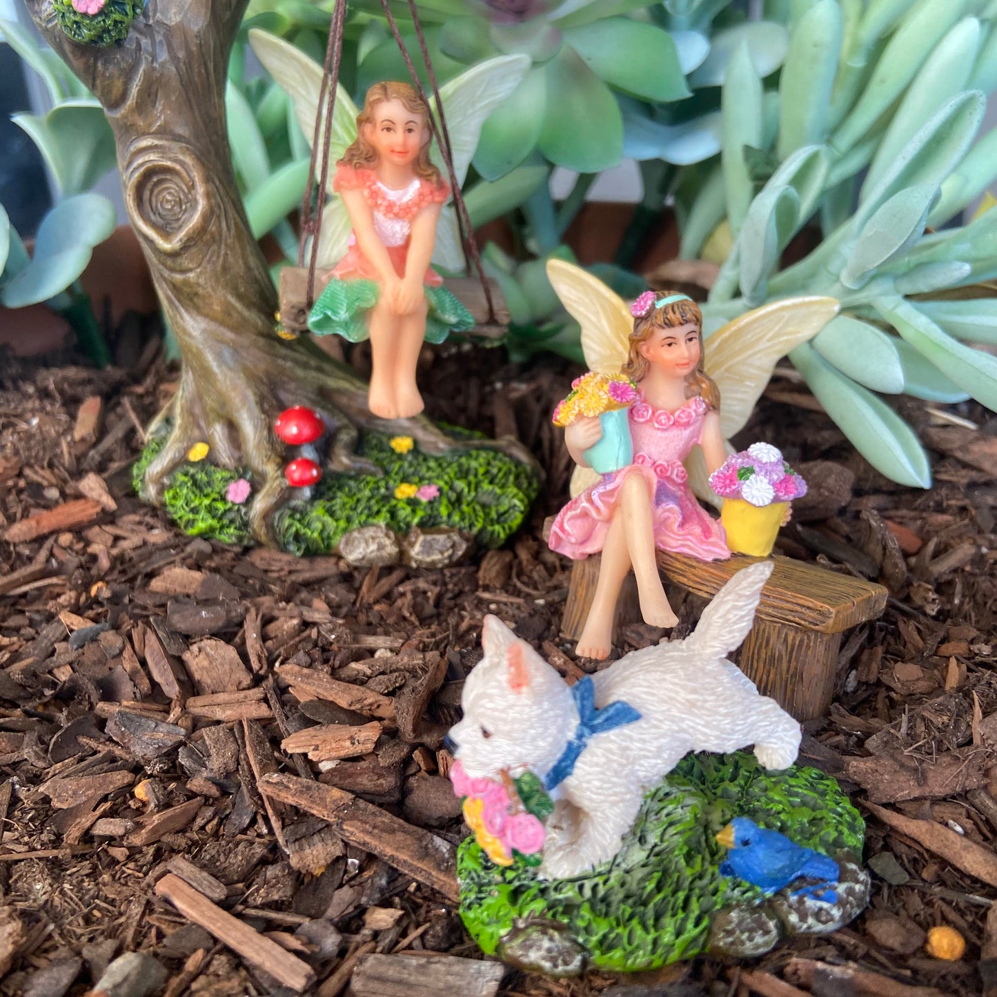 Fairy Tree Swing Set