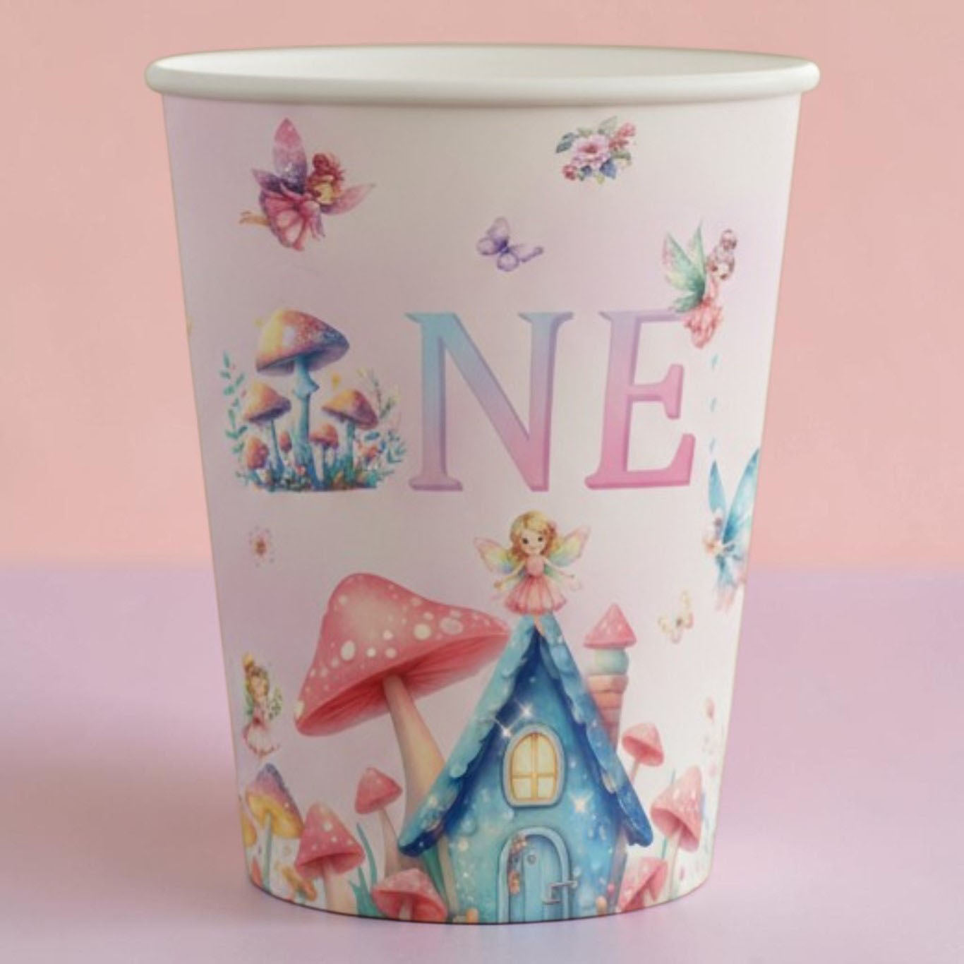 First Birthday Party Paper Cups Pack 10