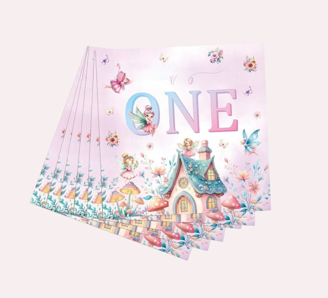 First Birthday Party Paper Napkins Pack 10