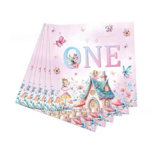 First Birthday Party Paper Napkins Pack 10