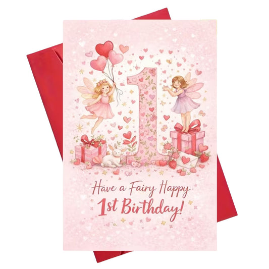 First Fairy Birthday Greeting Card