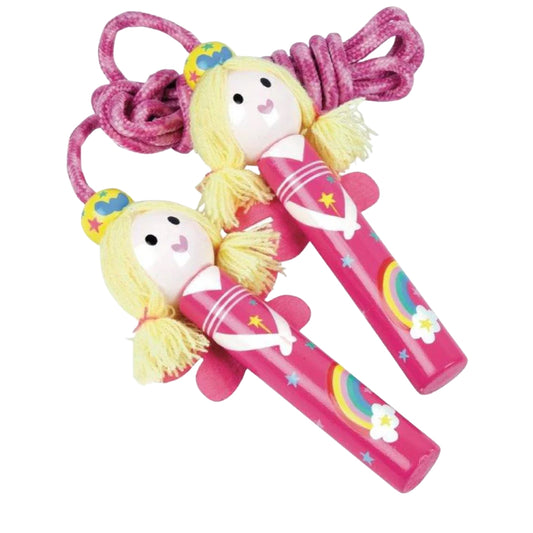 Floss & Rock Skipping Rope - Rainbow Fairy