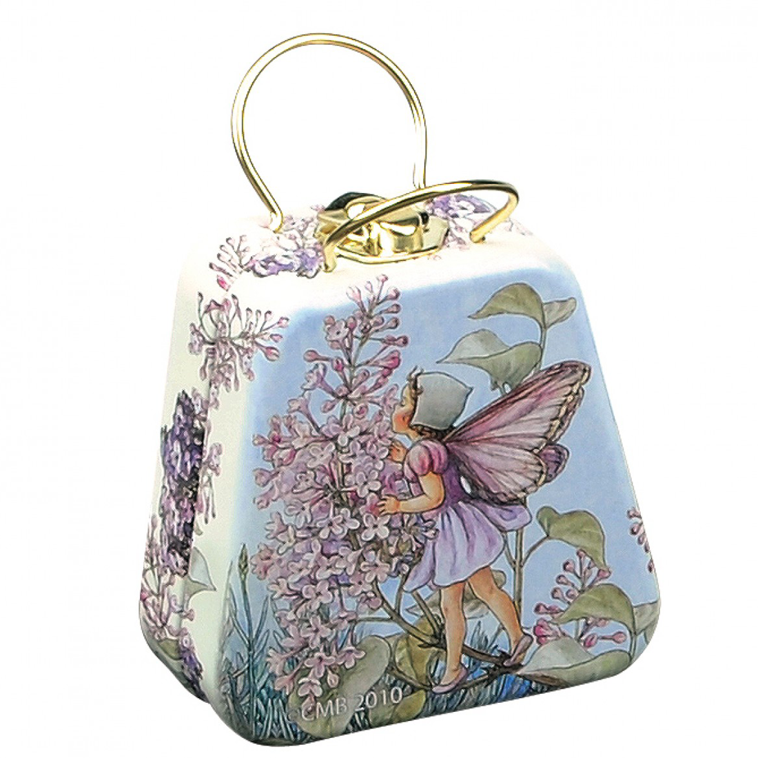 Flower Fairies Mini Handle Basket Handbag Tins