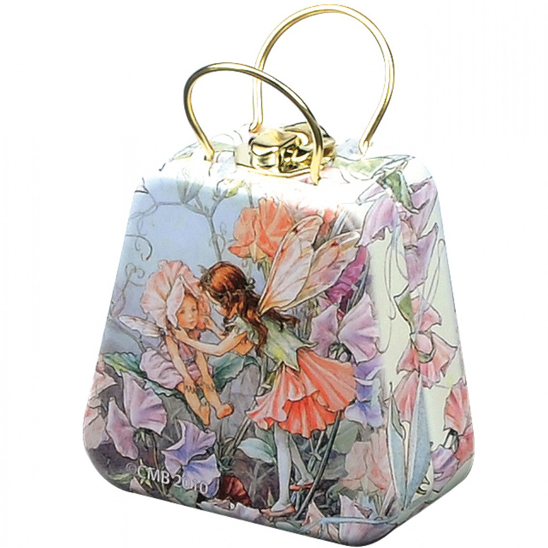 Flower Fairies Mini Handle Basket Handbag Tins