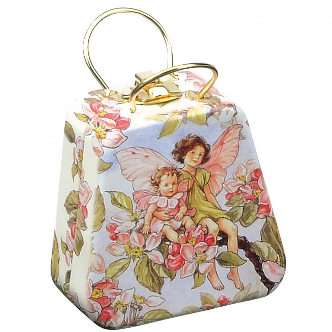 Flower Fairies Mini Handle Basket Handbag Tins