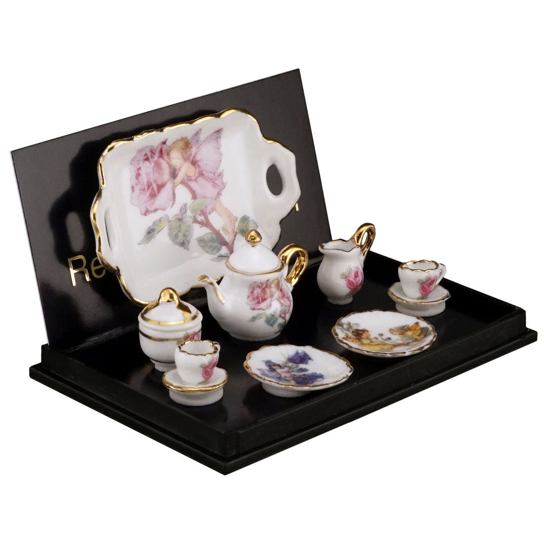 Flower Fairies Miniature Tea Set with Tray