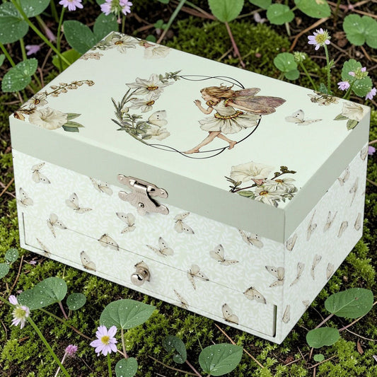 Flower Fairies Musical Jewellery Box