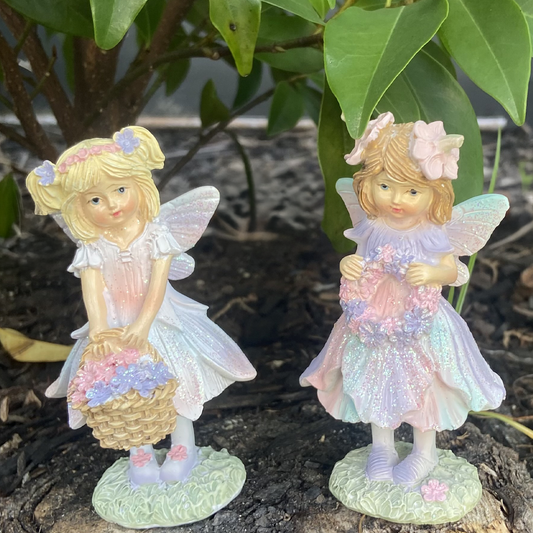 Flower Fairy Girl Figurines