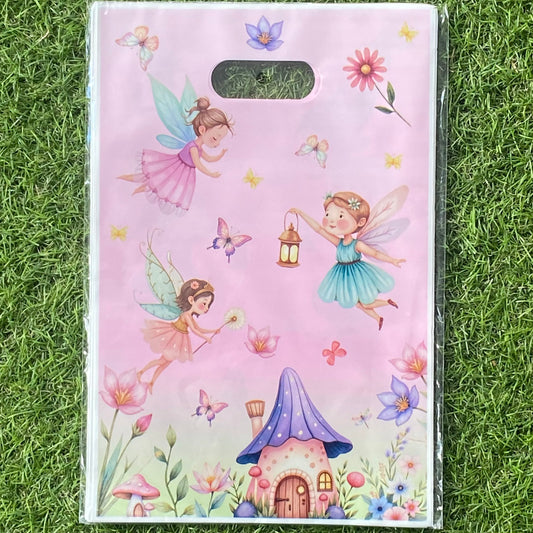 Flower Fairy Party Favour Gift Bags Pack 10