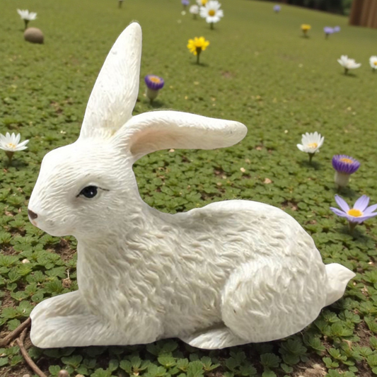 Forest Friends White Rabbit Figurine