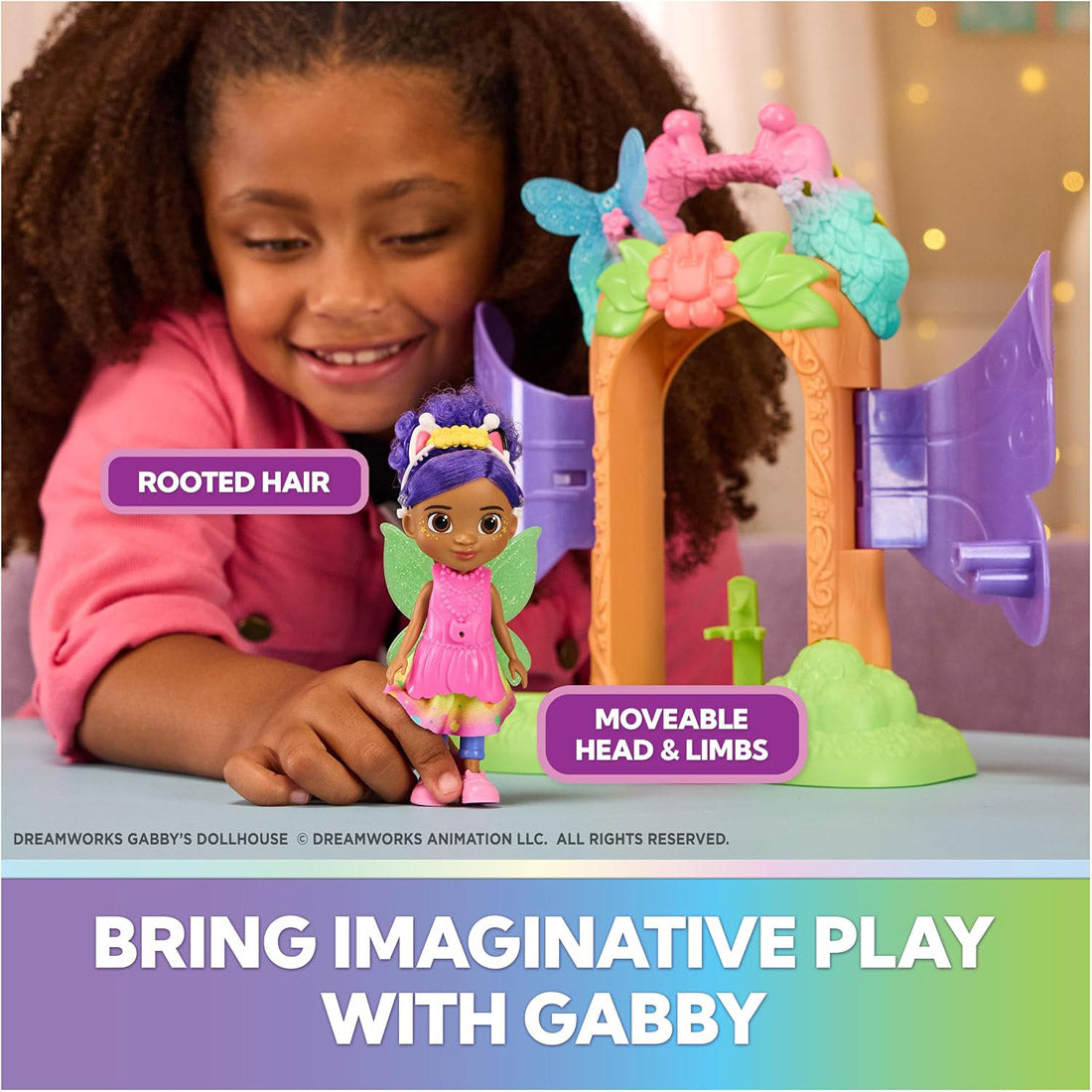 Gabby's Dollhouse Fairylandia Fairy Magic Reveal Playset