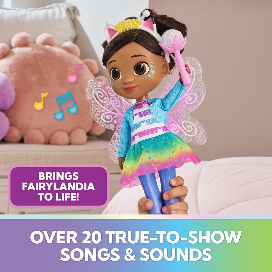 Gabby's Dollhouse Fairylandia - Fairy Wishes Gabby Doll