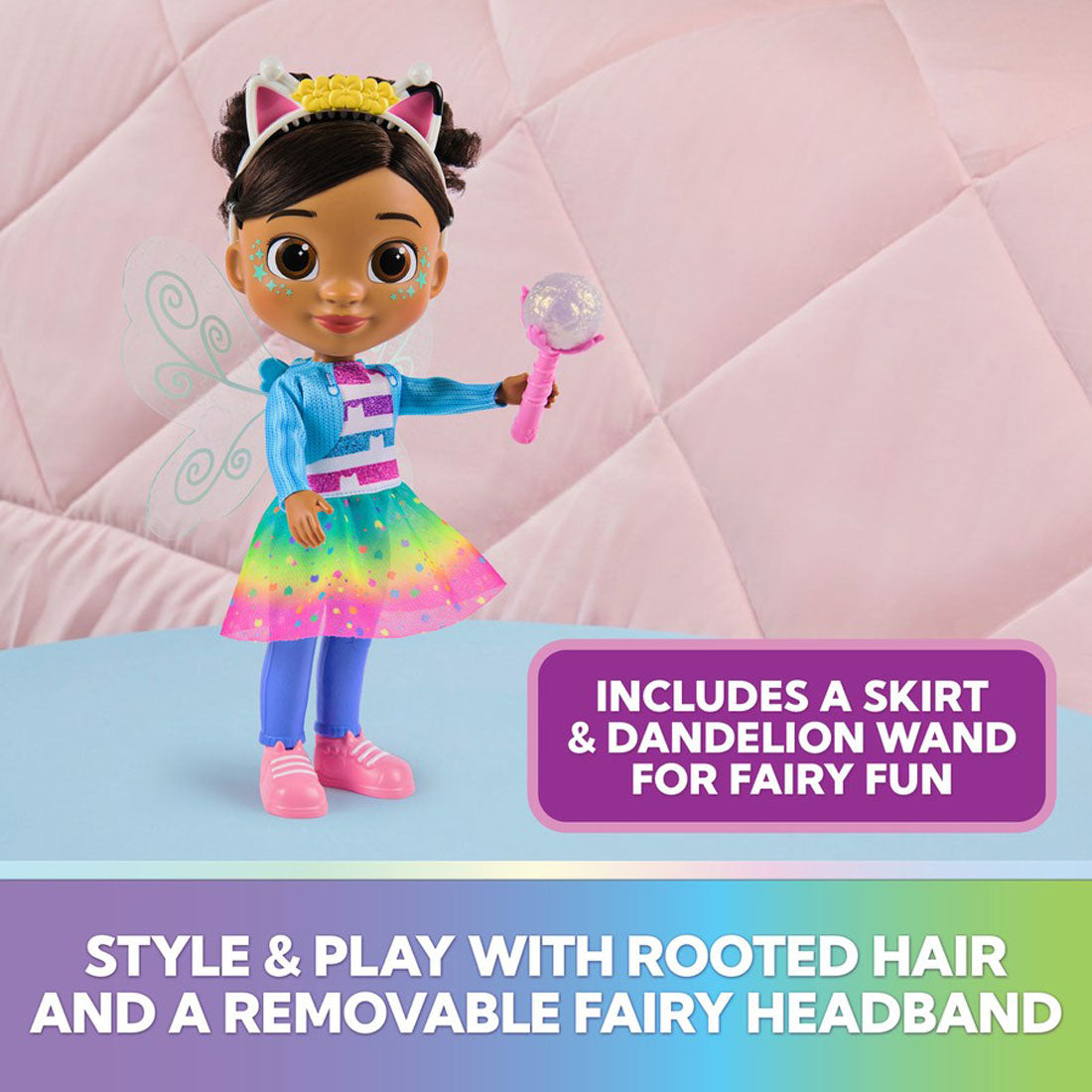 Gabby's Dollhouse Fairylandia - Fairy Wishes Gabby Doll