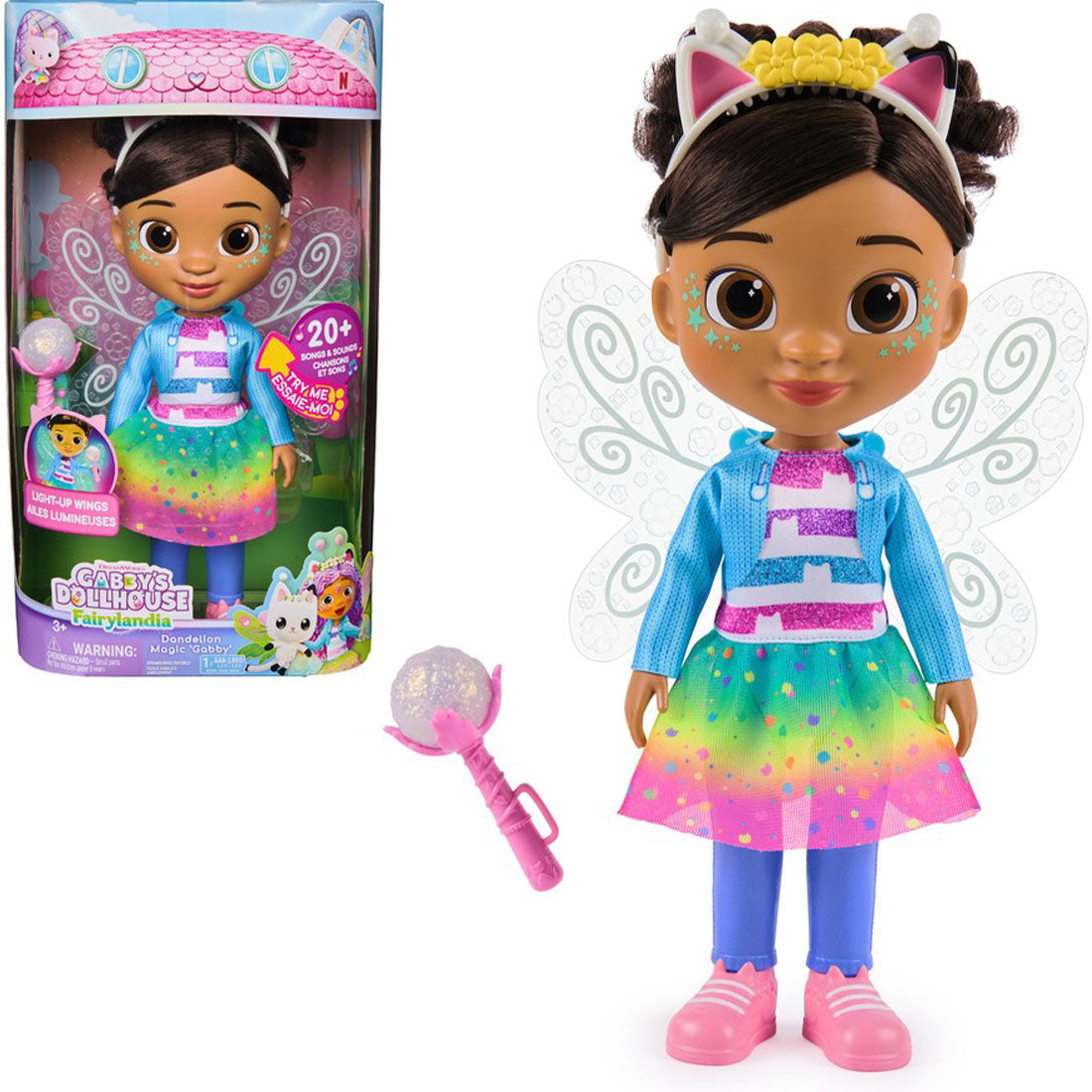 Gabby's Dollhouse Fairylandia - Fairy Wishes Gabby Doll