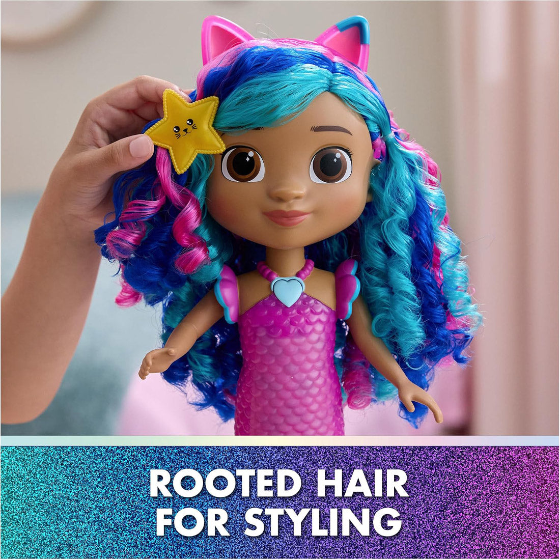 Gabby's Dollhouse Movie Feature Mermaid Doll