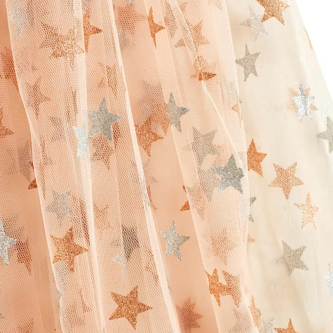Gold & Silver Star Sparkle Fairy Cape