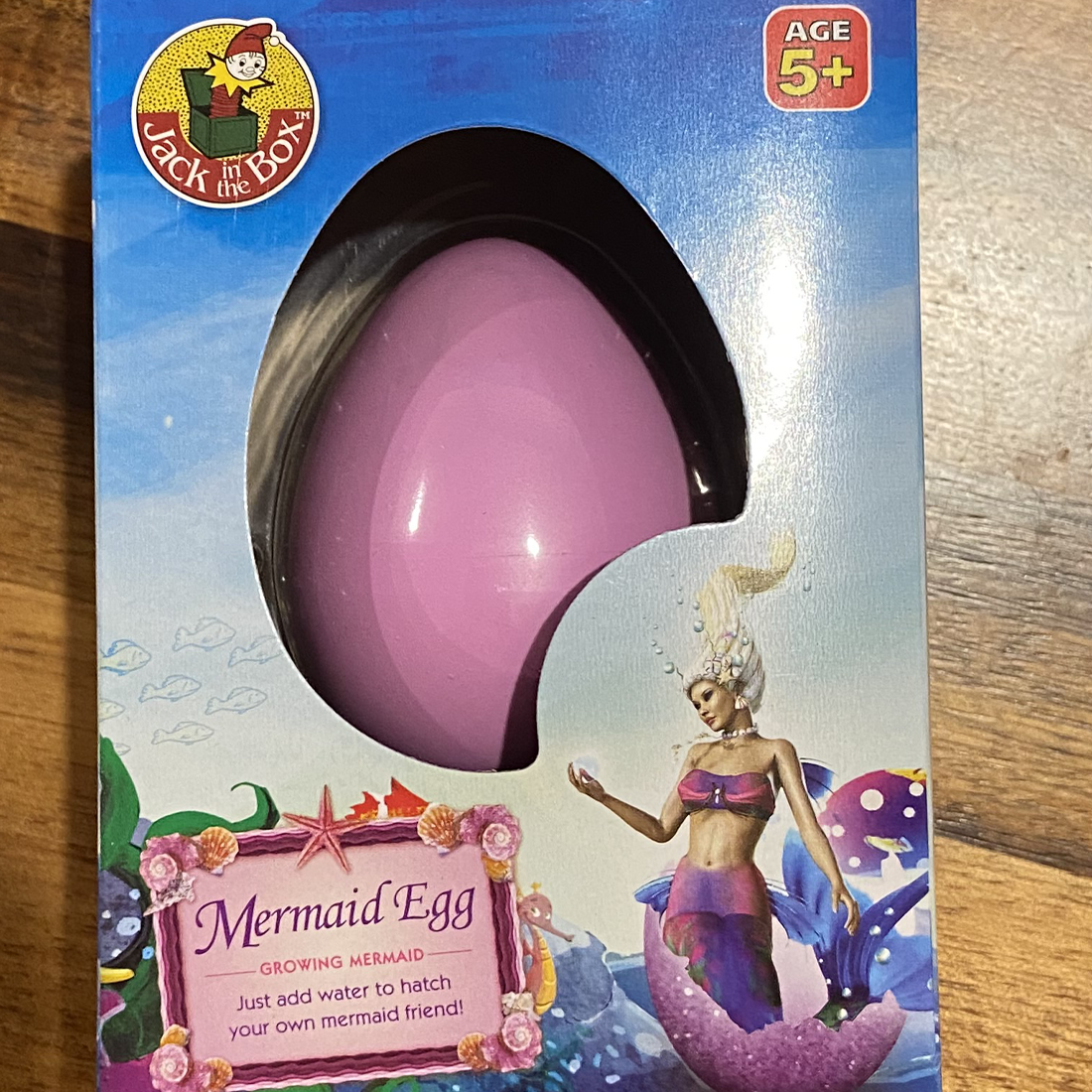 Growing Pet Mermaid Egg
