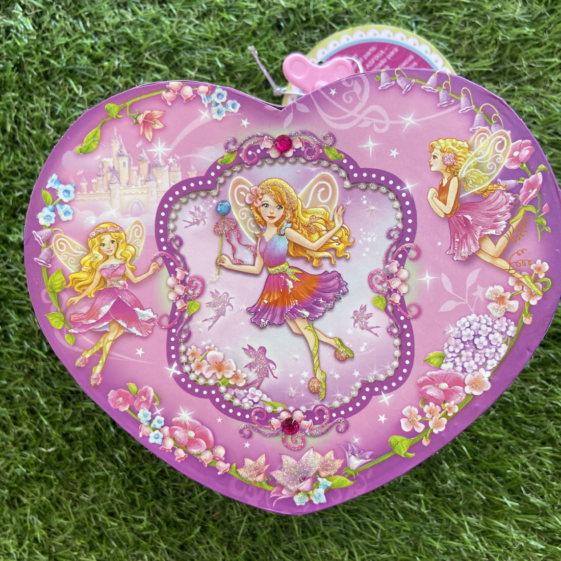 Heart Shape Fairy Musical Jewellery Box
