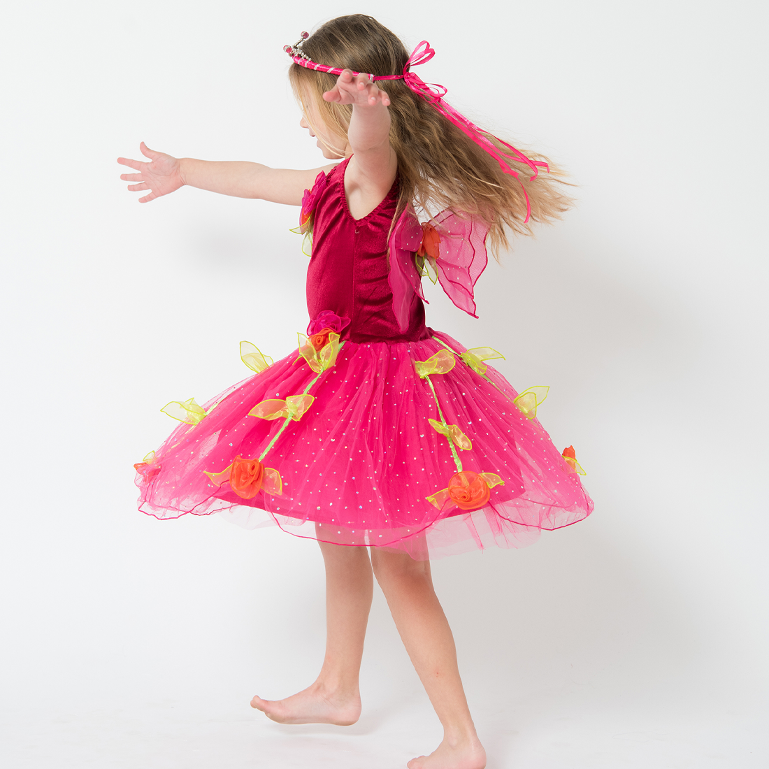Hot Pink Faraway Fairy Dress – The Fairy Shop