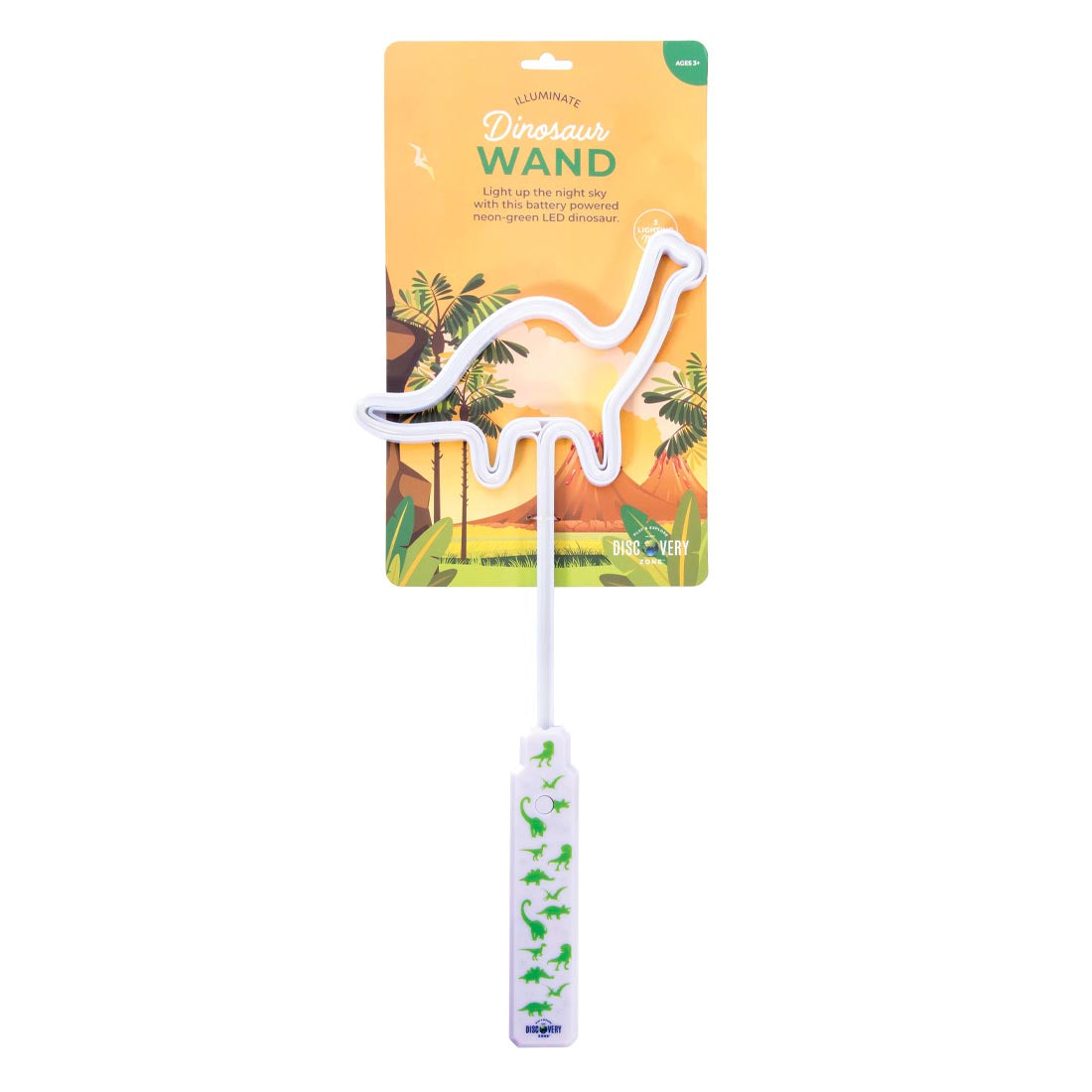 Illuminate Wand -Green Dinosaur
