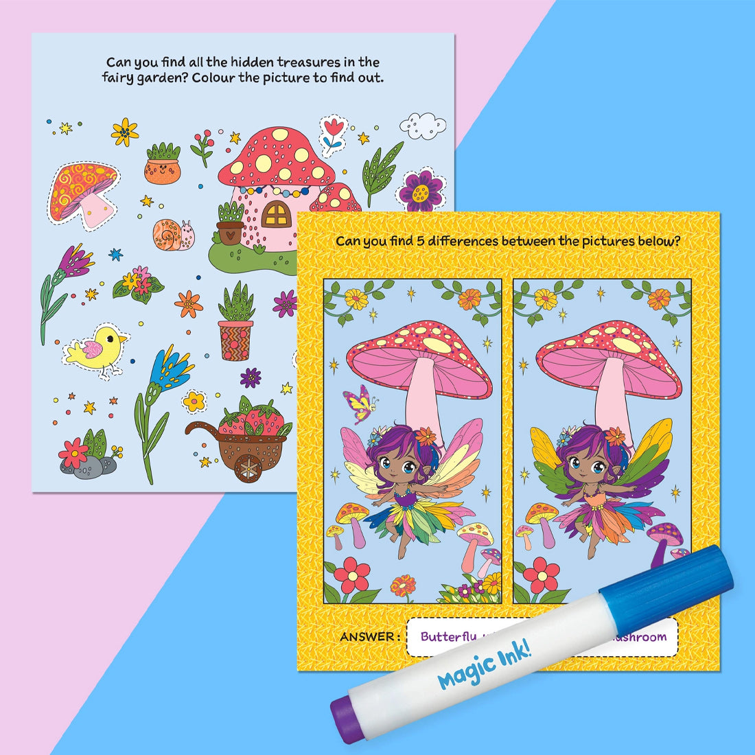 Inkredibles Fairy Garden Magic Ink