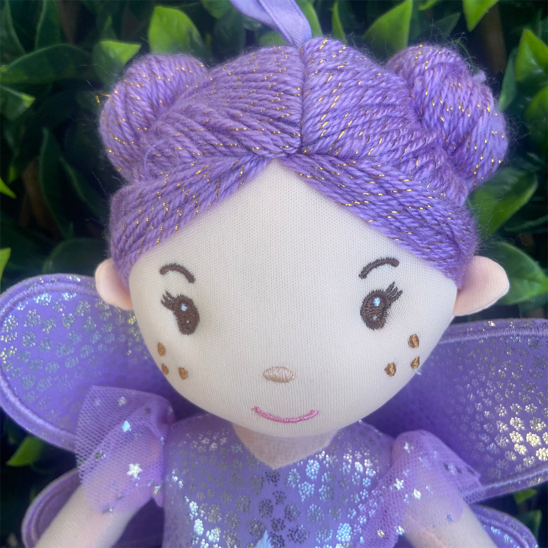 Jacaranda Purple Fairy Doll