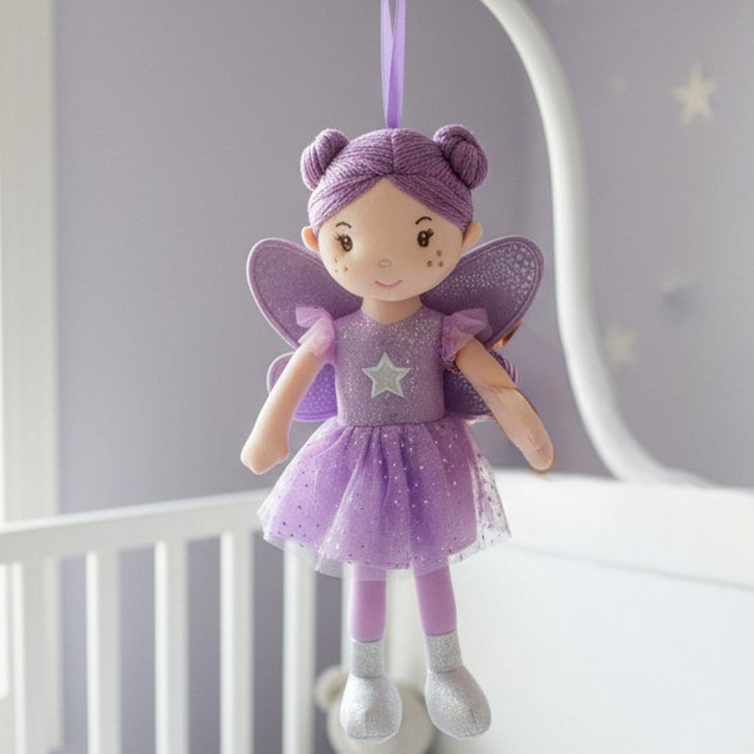 Jacaranda Purple Fairy Doll