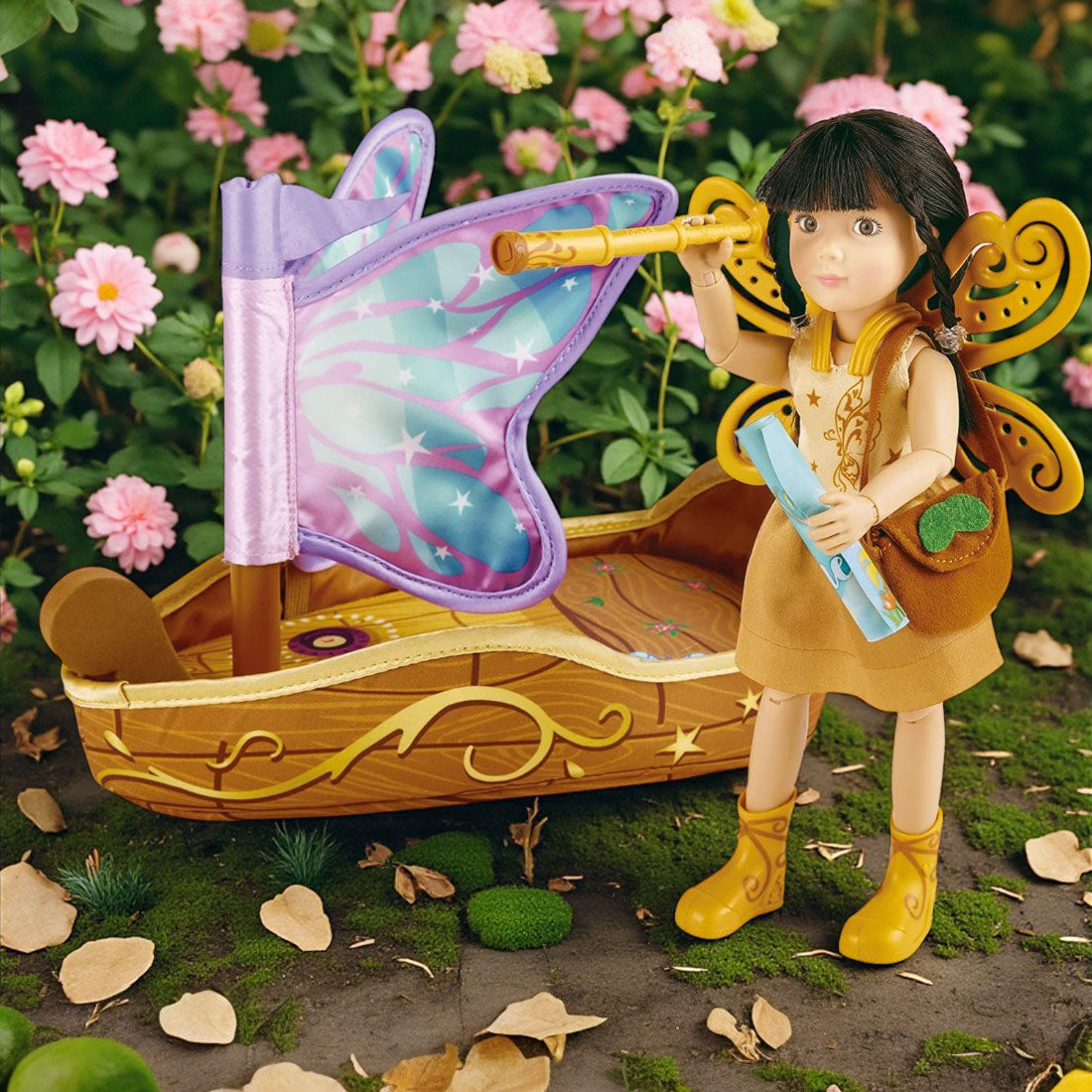 Kruselings - Luna Fairy Doll Dreamland Galleon Set