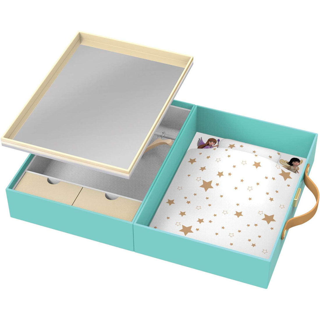 Kruselings Magical Dream Doll Closet Room Toy Case With Handle