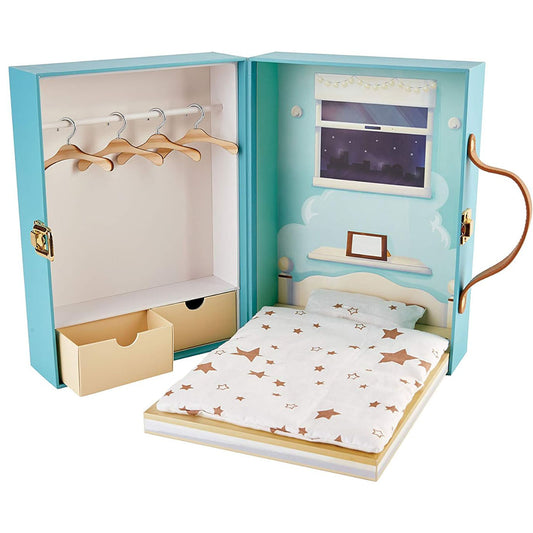 Kruselings Magical Dream Doll Closet Room Toy Case With Handle