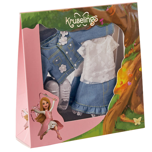 Kruselings Sweet Mint Denim Suit Outfit
