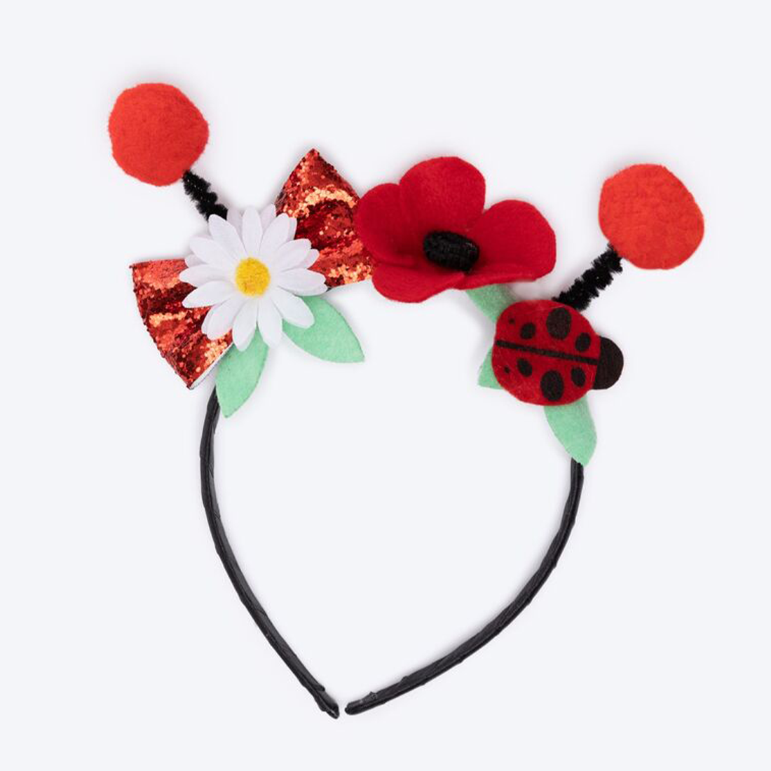 Lady Bug Dress & Headband Size 3-4