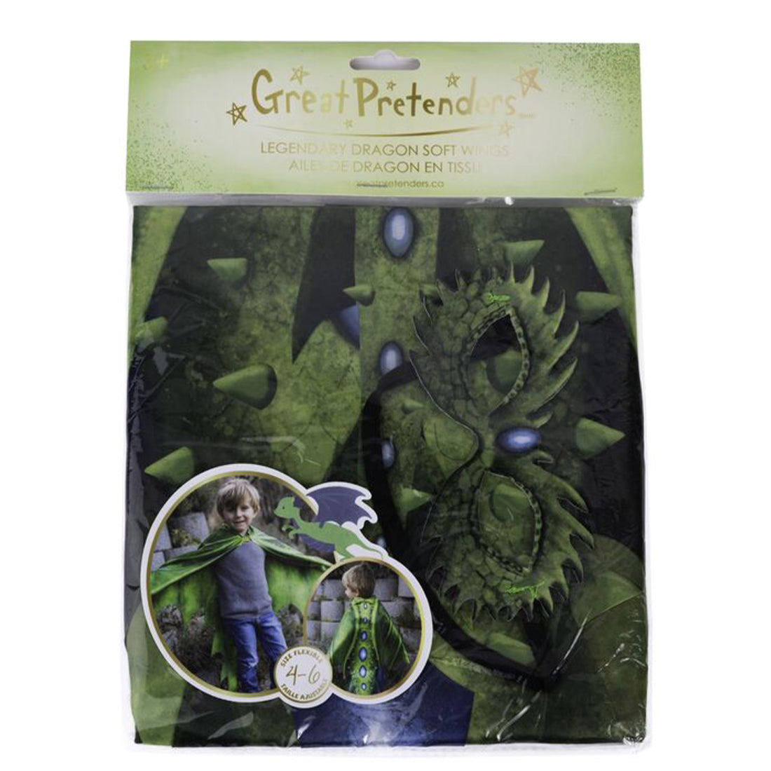 Legendary Dragon Soft Wings Size 4-6