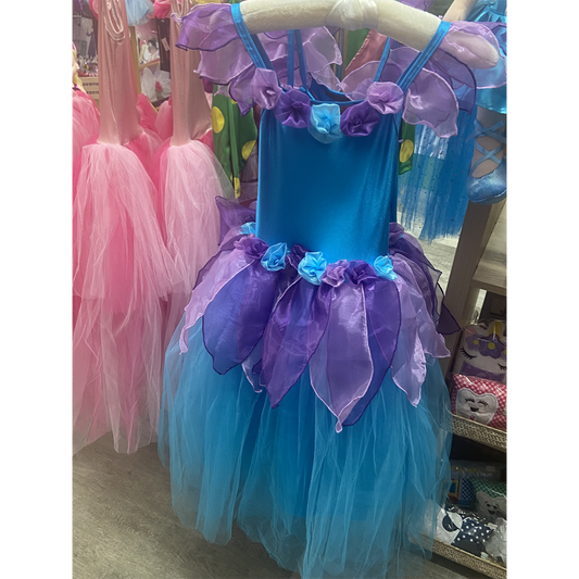 Leila Fairy Dress in Azure