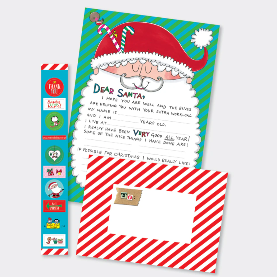Letter To Santa Kit - Blue