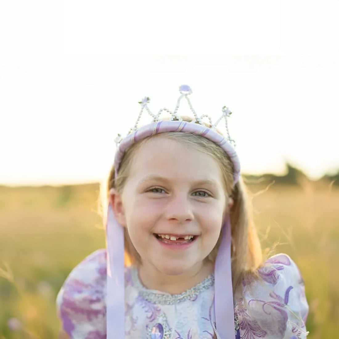 Light Pink Ribbon Tiara
