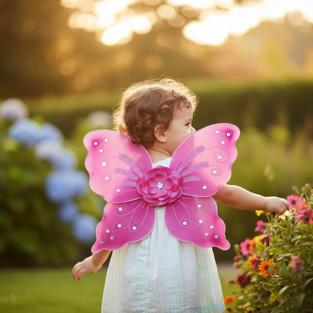 Little Dreamer Fuchsia Pink Fairy Wings